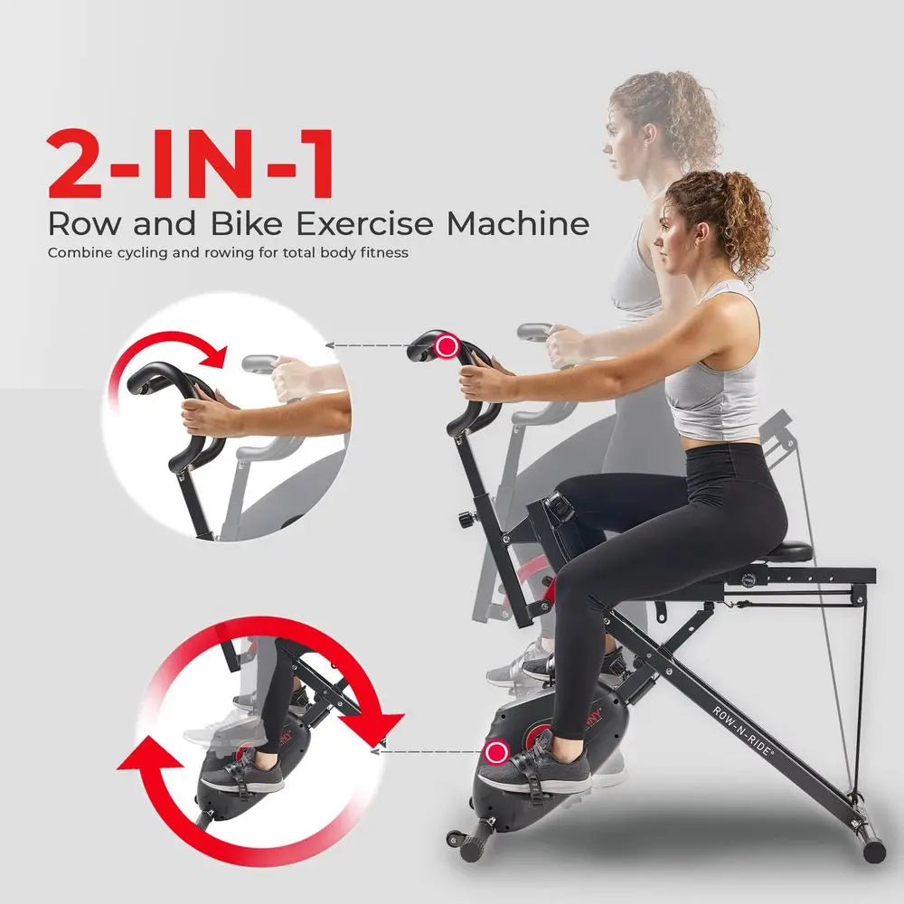 YTYIN RowNRide PRO Full Body Combo Squat Machine Resistance Band