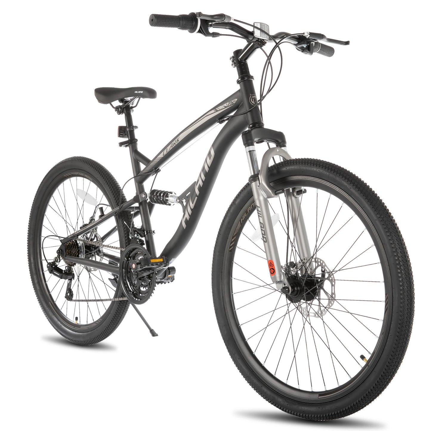 Hiland Full Suspension Mountain Bike For Adults 21 Speed