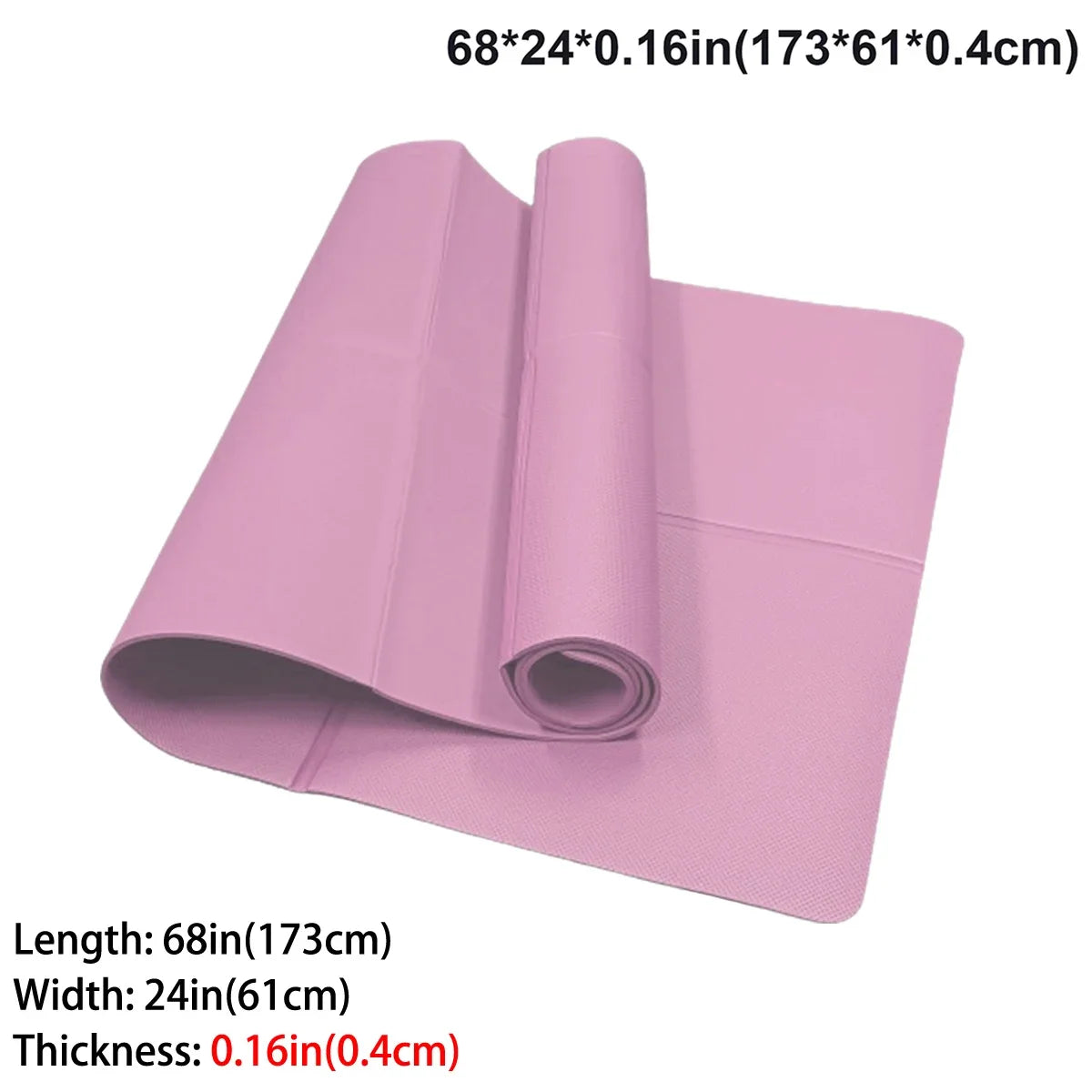 Eco Friendly Foldable Yoga Mat EVA For Travel And Workouts
