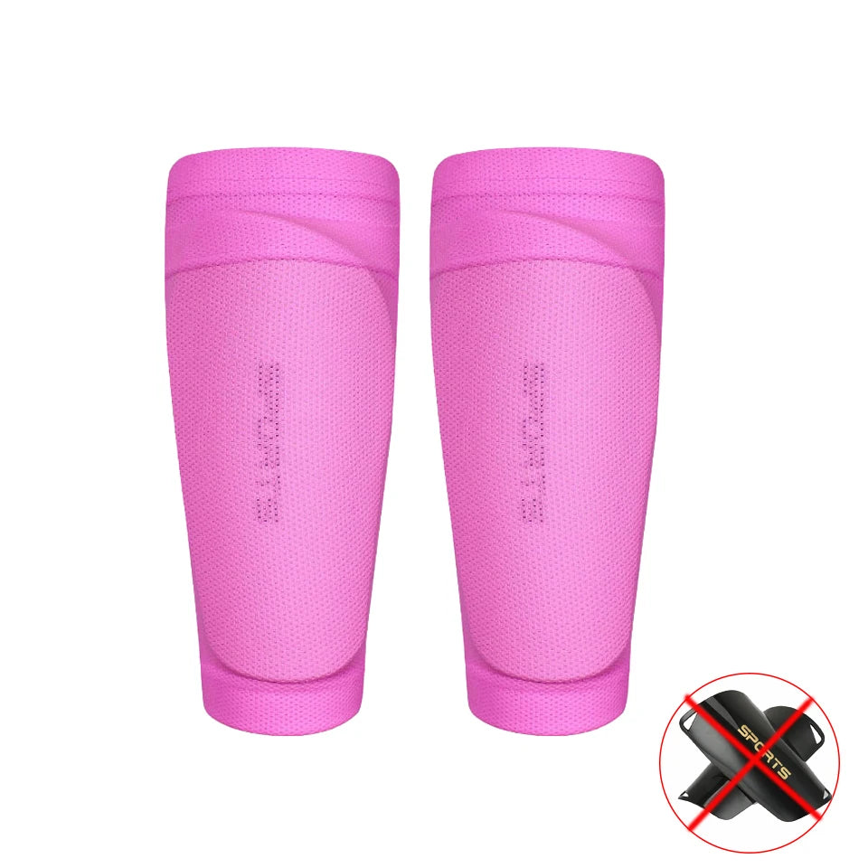 Loogdeel Soccer Shin Guard Covers Soft Breathable Shin Pad Sleeves
