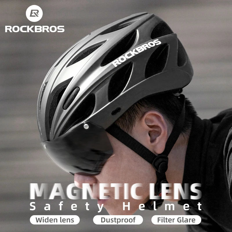 ROCKBROS Bike Helmet EPS Lightweight Breathable Cycling Safety Helmet