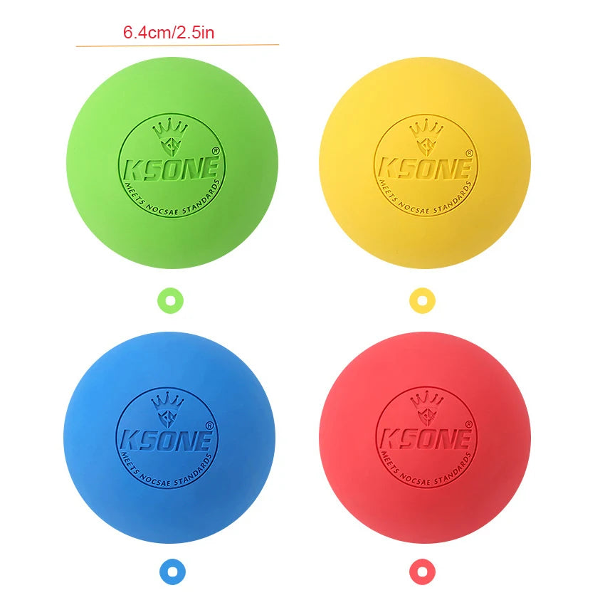 Yoga Fascia Ball Silicone Pilates Ball For Foot Massage