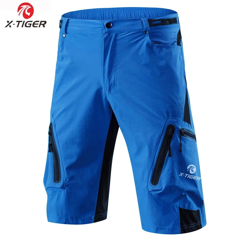 X-TIGER Men Cycling Shorts With 5D Gel Pad MTB Downhill