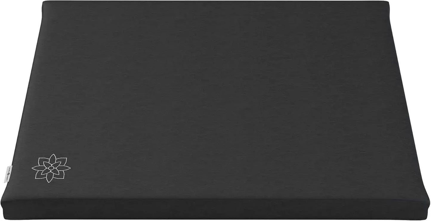 YTYIN Cotton Filled Zabuton Meditation Mat For Comfortable Posture