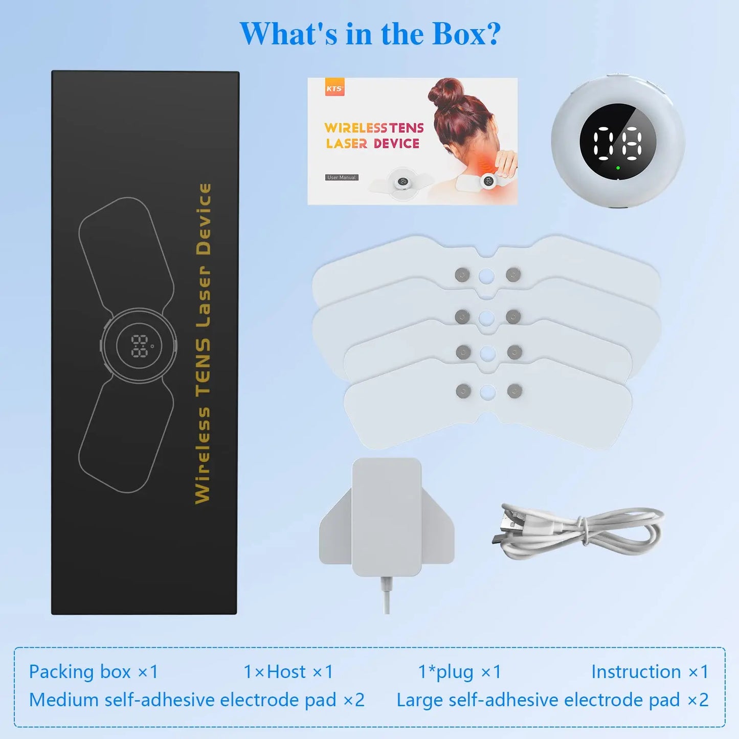 Jitesy Dropshipping TENS EMS Unit Wireless Neck Massager Infrared Therapy