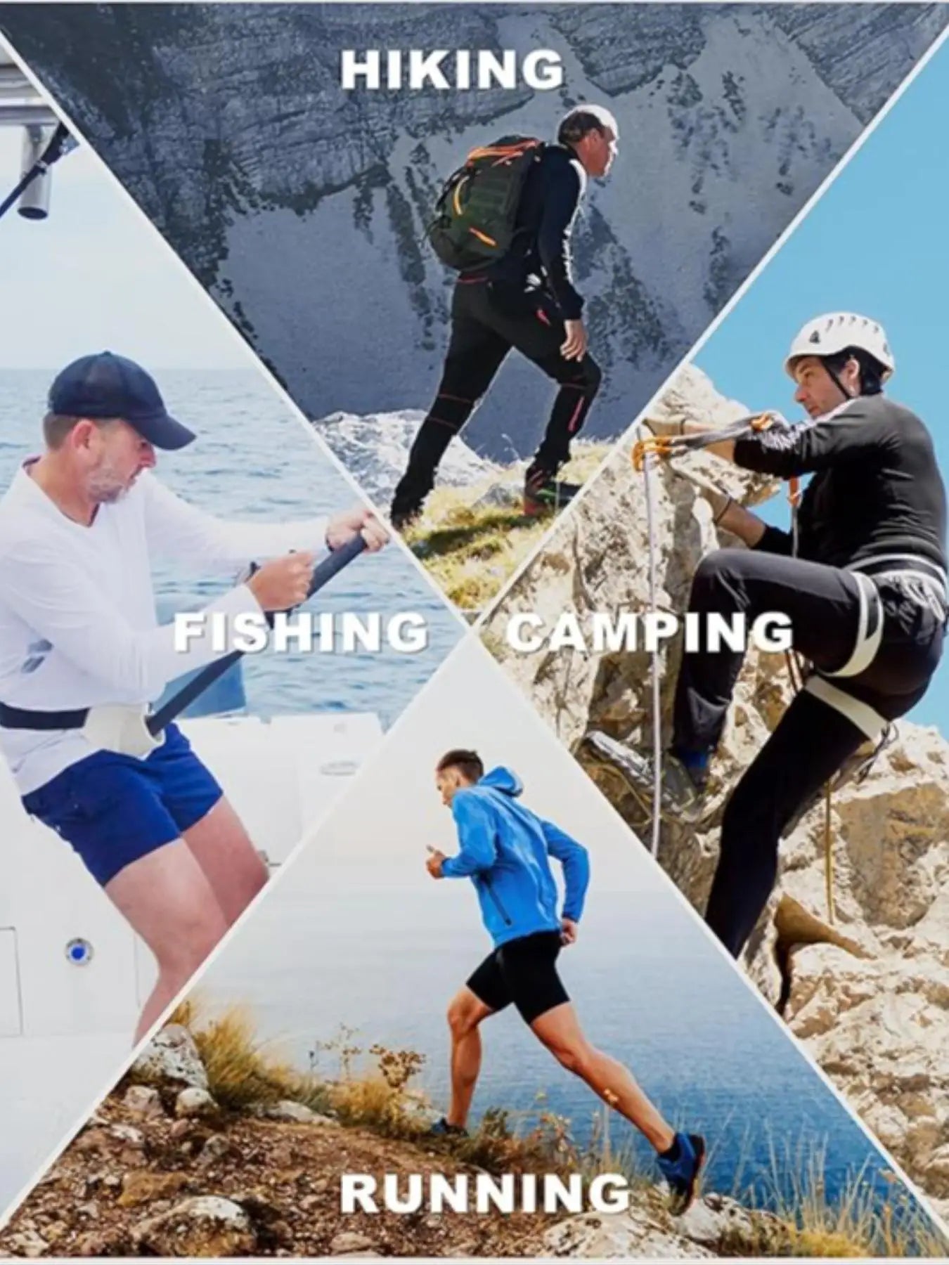 Fishing Hoodie For Men Sun Protection Long Sleeve Shirt