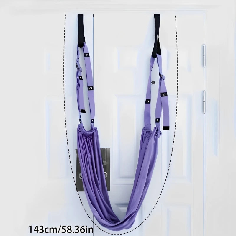 Adjustable Aerial Yoga Strap for Stretching and Splits