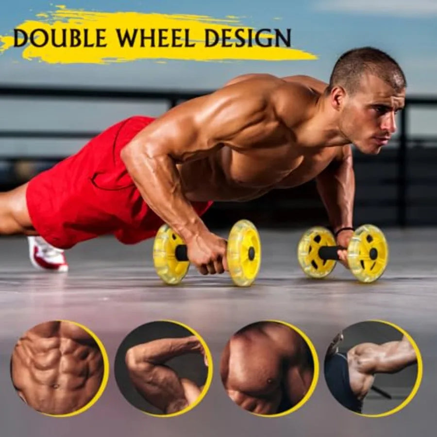 Ab Roller Wheel For Core Training Exercise Device Home Gym