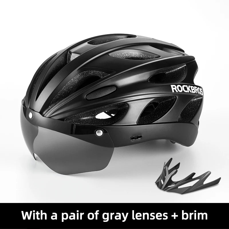 ROCKBROS Bike Helmet EPS Lightweight Breathable Cycling Safety Helmet