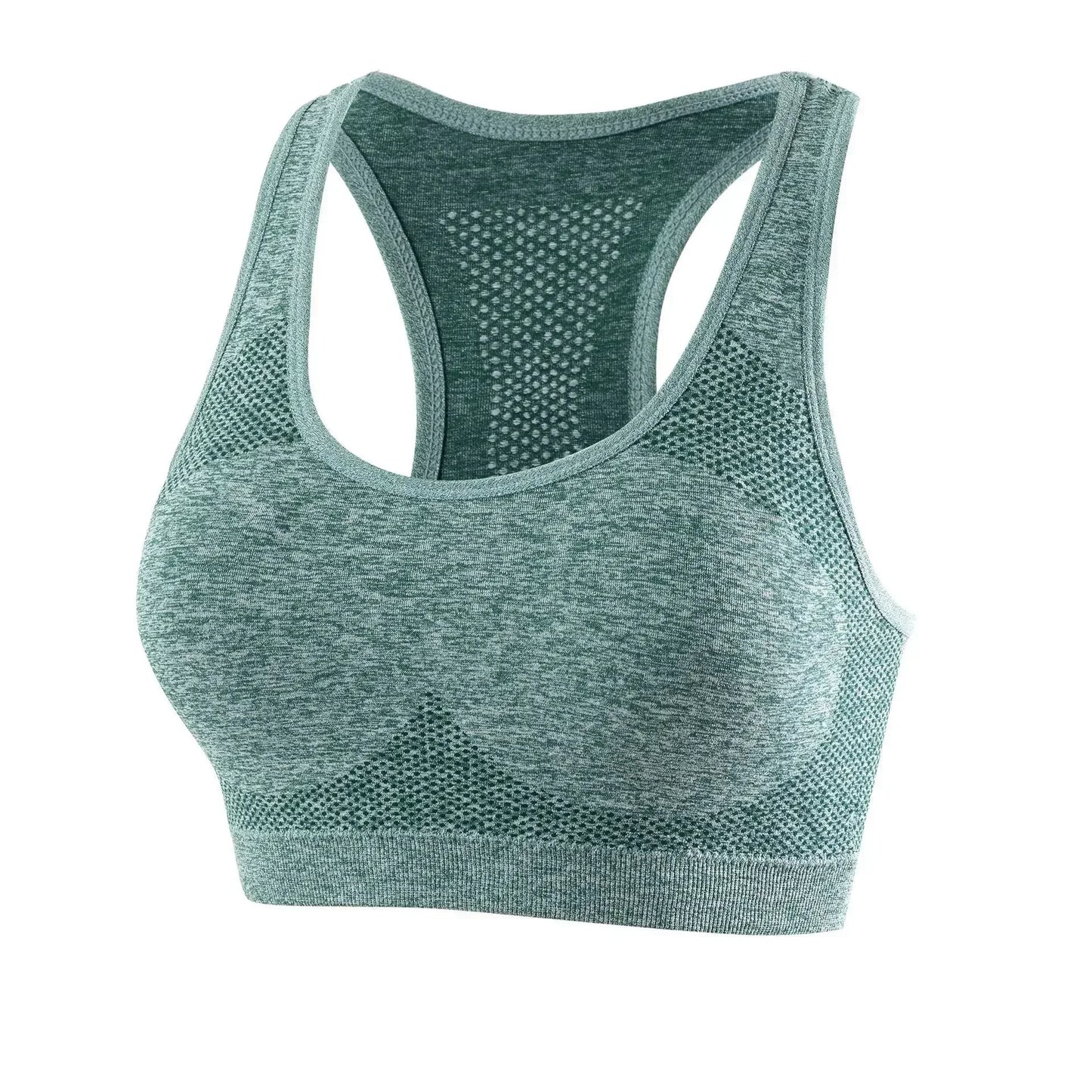 Womens Yoga Set With Seamless Sports Bras And Workout Tops