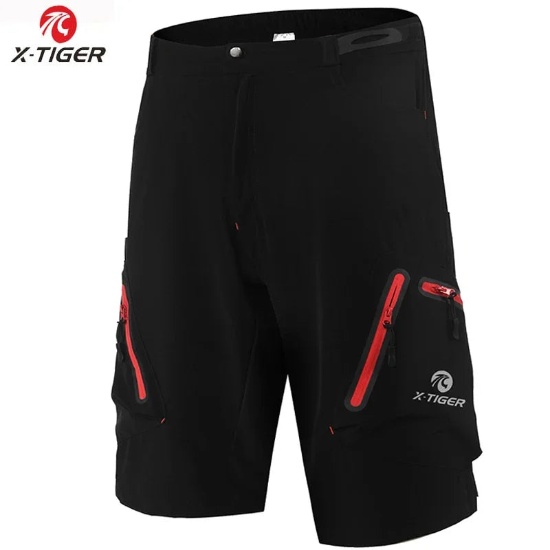 X-TIGER Men Cycling Shorts With 5D Gel Pad MTB Downhill