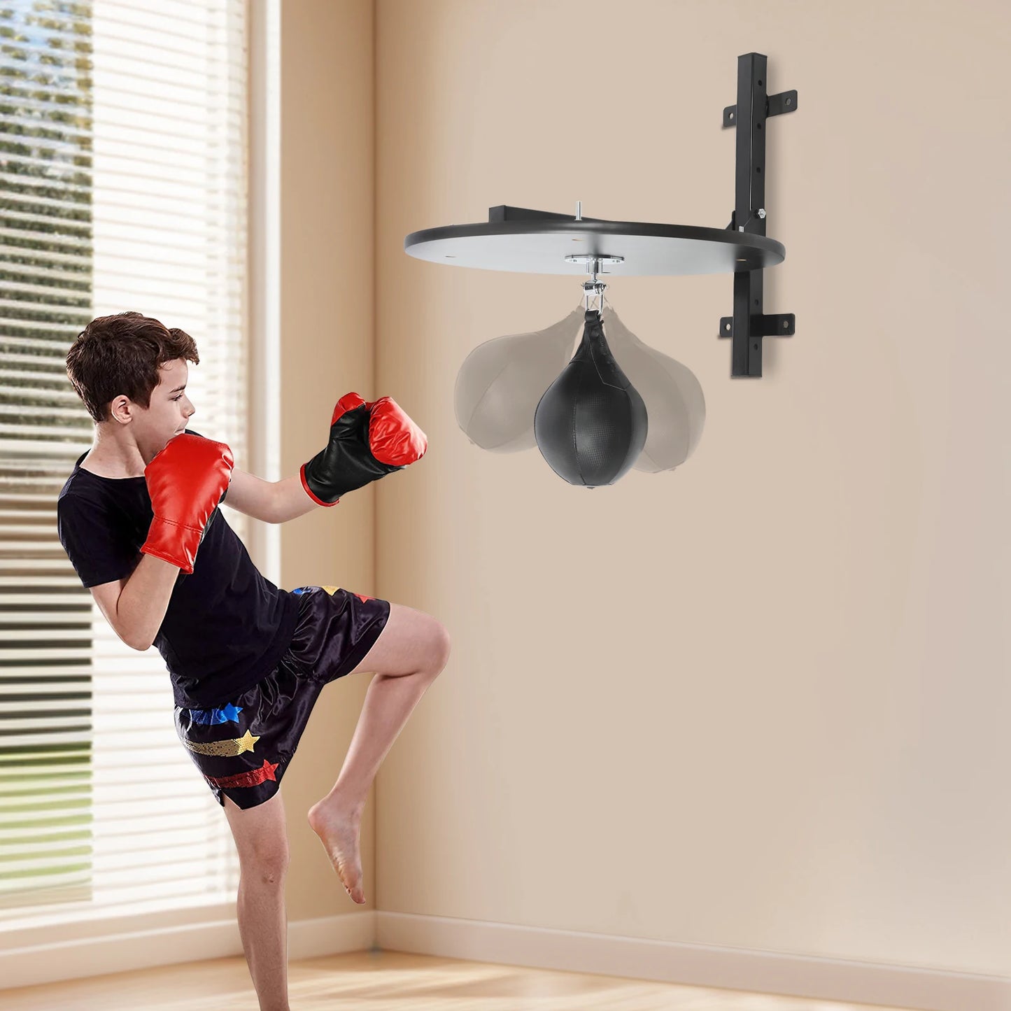 Heavy Duty 360 Degree Rotatable Speed Bag Platform For Boxing