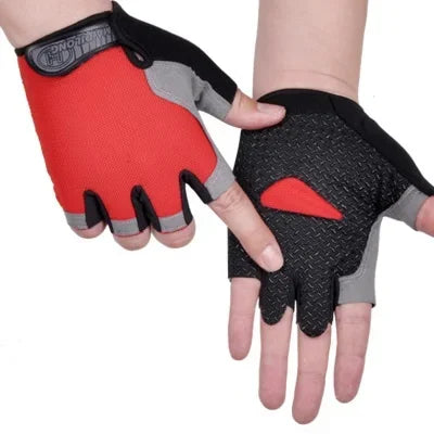Anti Slip Breathable Half Finger Cycling Gloves For Men Women