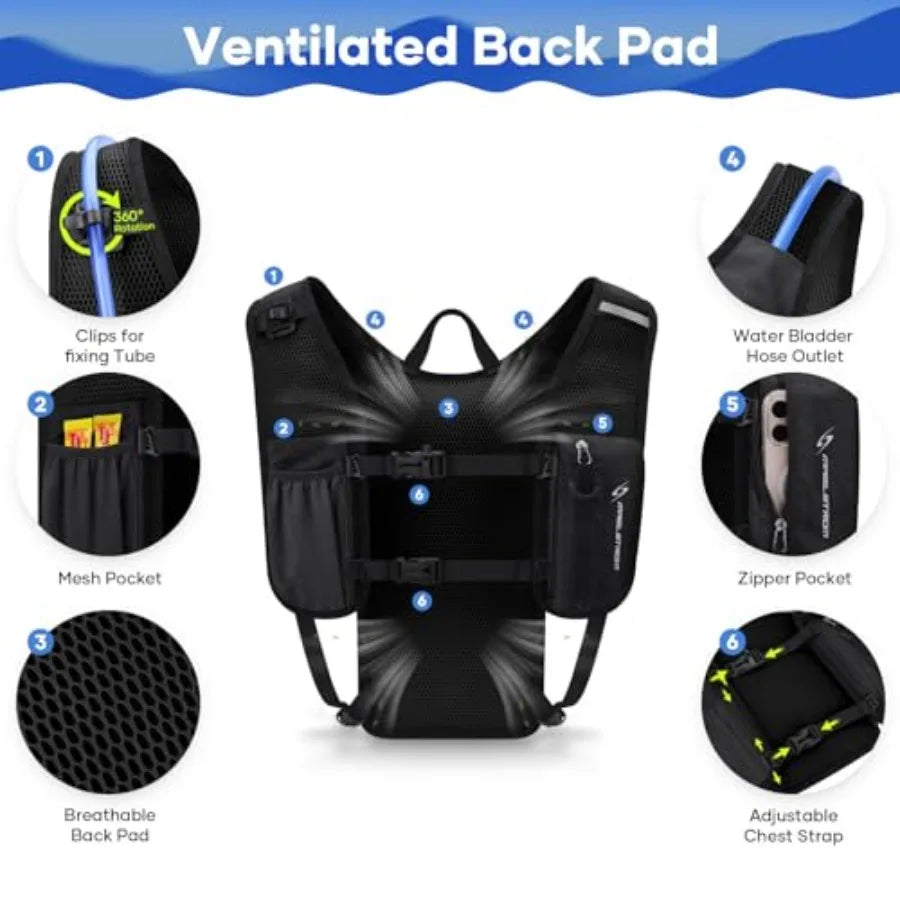 Hydration Backpack for Hiking and Cycling