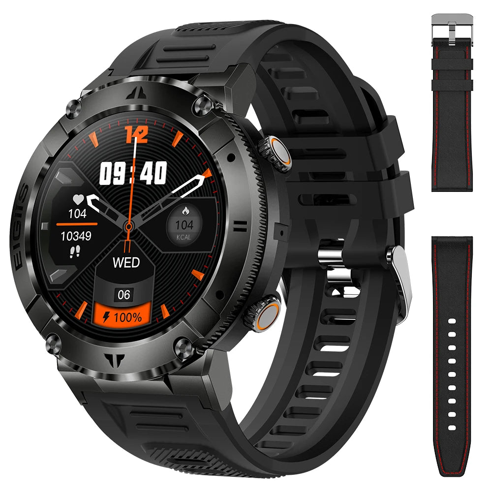 LaNikar Smart Watch Bluetooth Call Blood Pressure Fitness Tracker Waterproof