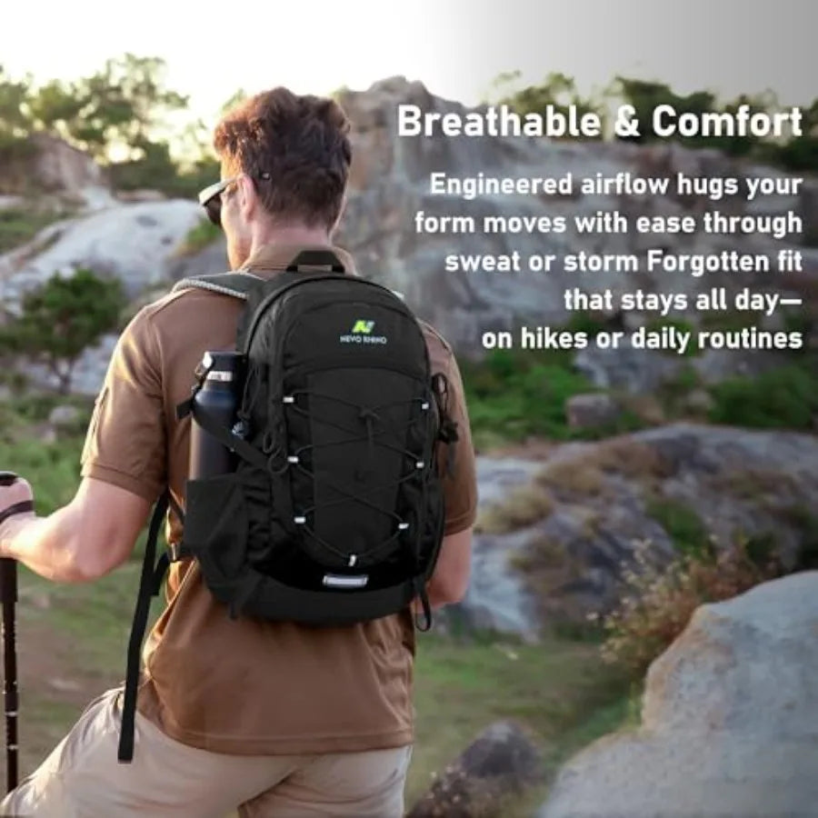 Water Resistant Hiking Backpack For Men And Women Everyday