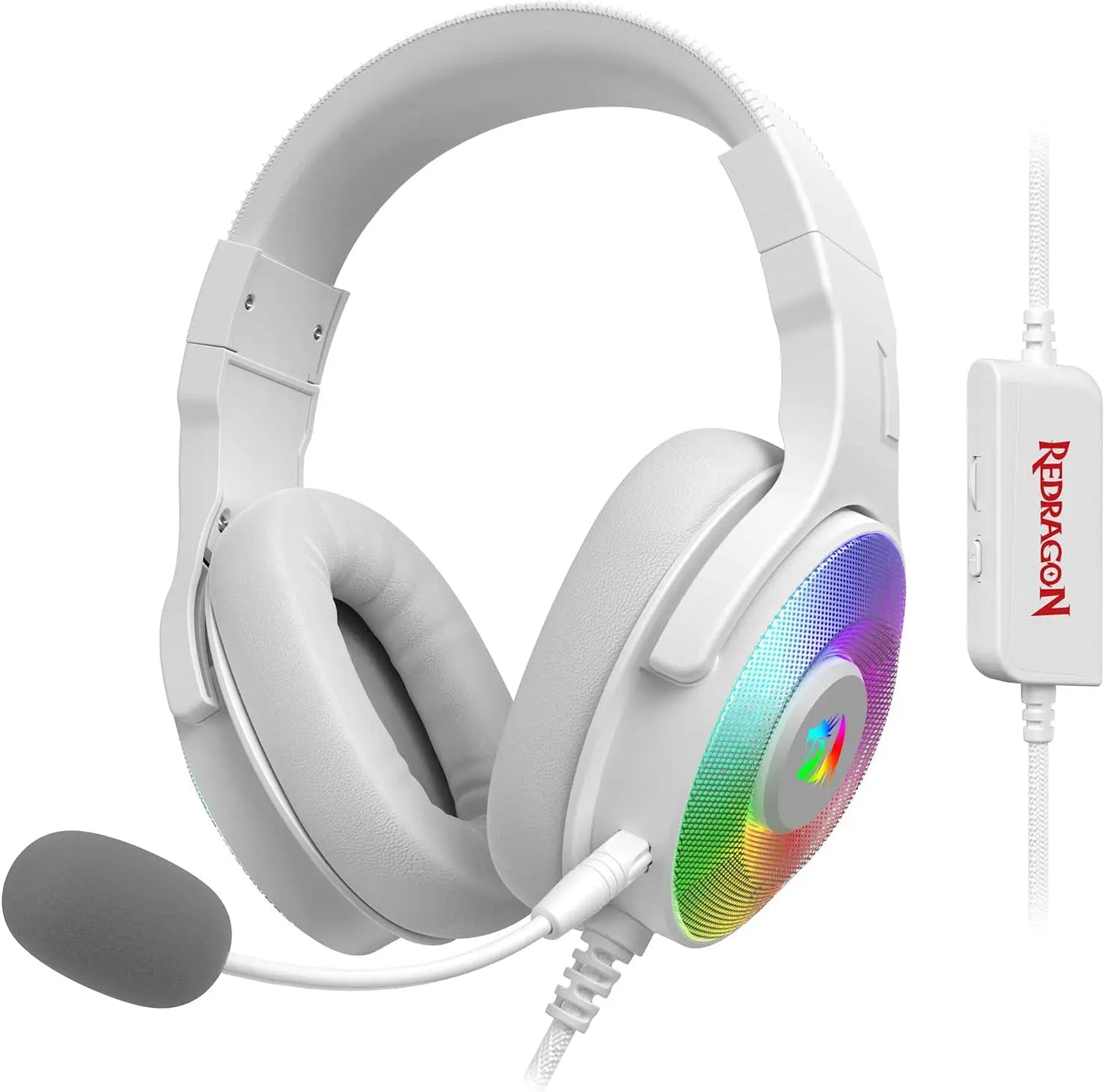 Redragon H350 Wired Gaming Headset With RGB Backlighting