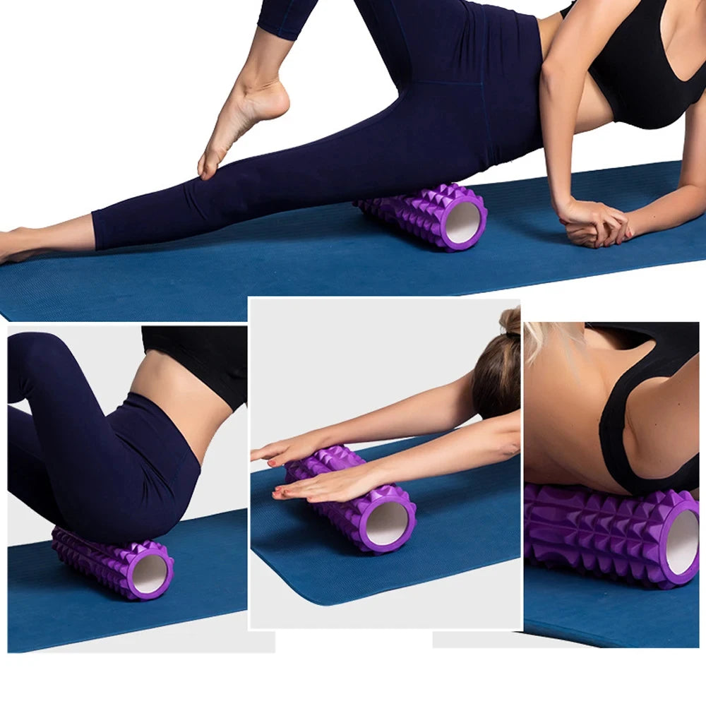 Yoga Foam Roller Column For Trigger Point Therapy And Muscle Recovery Home Gym