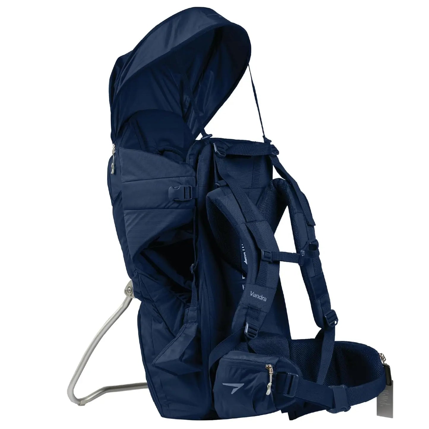 Baby Hiking Carrier With Gravity Lock Hard Shell Frame Sunshade