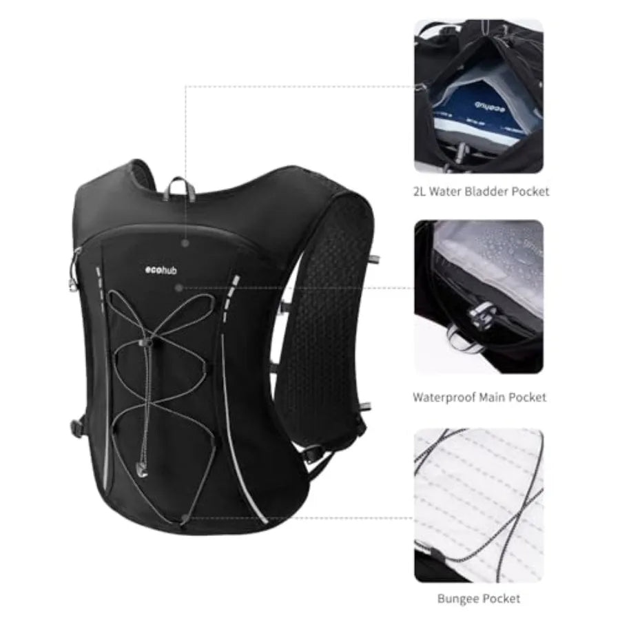 Running Hydration Vest Backpack for Trail Running and Hiking