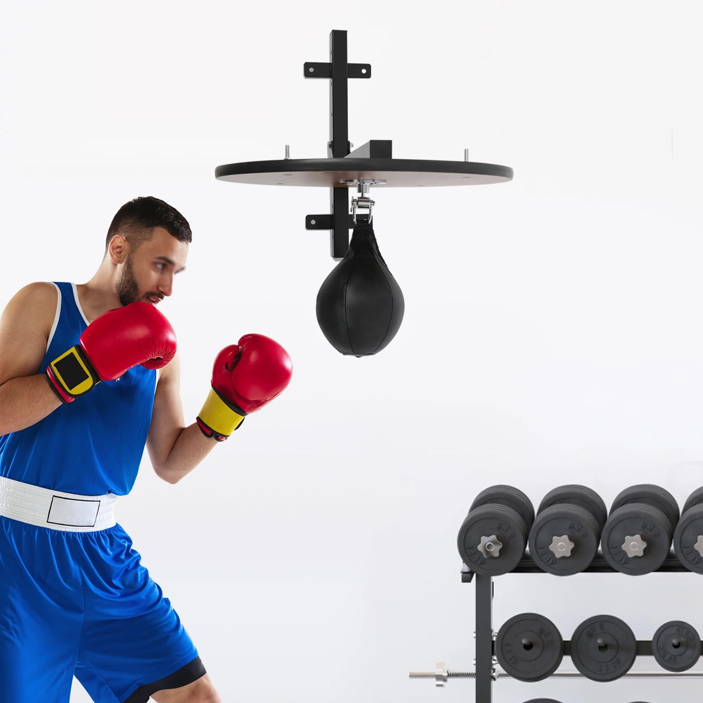 Heavy Duty 360 Degree Rotatable Speed Bag Platform For Boxing