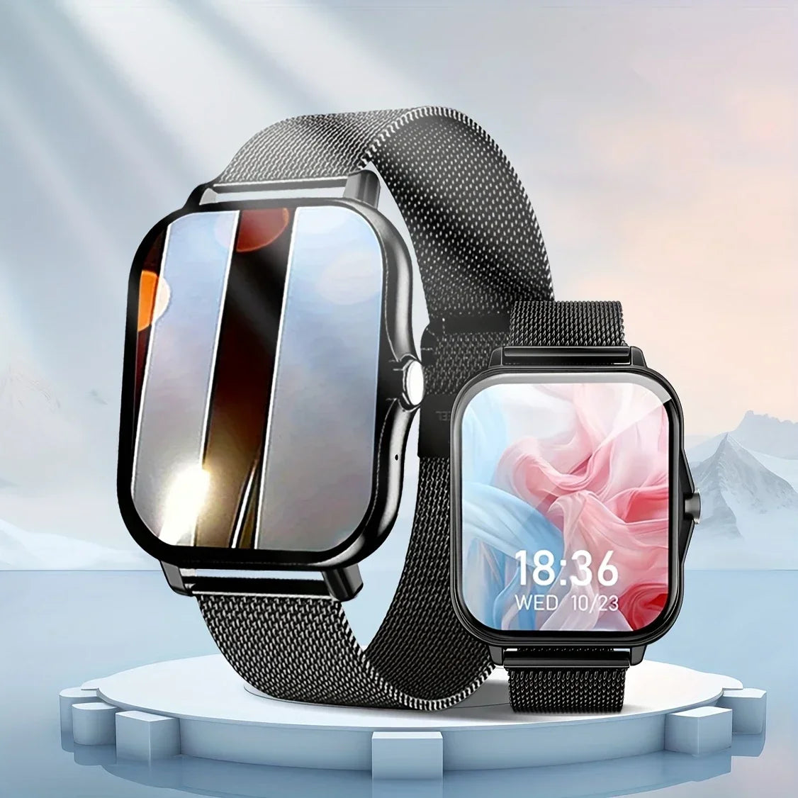 Odelettevcy Smartwatch With Wireless Calling And Notifications