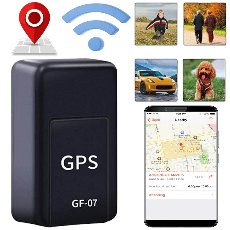 GEMODI GF07 Magnetic Mini GPS Tracker Real Time Locator
